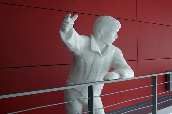 Skulpturenreihe<span>Welfenakademie Braunschweig<br>Styropor, Lack<br>M 1:1</span>